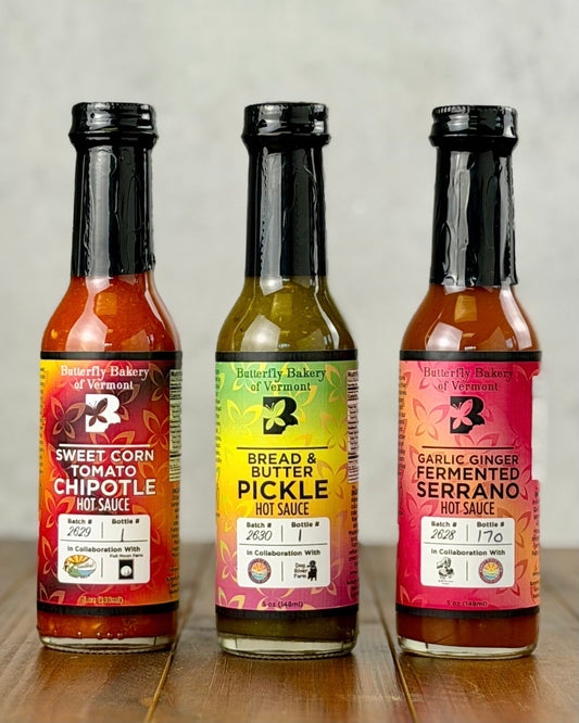 I accidentally made three new hot sauces