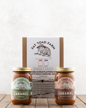 Fat Toad Farm Sweet Duo Original & Salted Bourbon