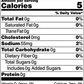 Nutrition facts label for a Butterfly Bakery of Vermont whole seed mustard.