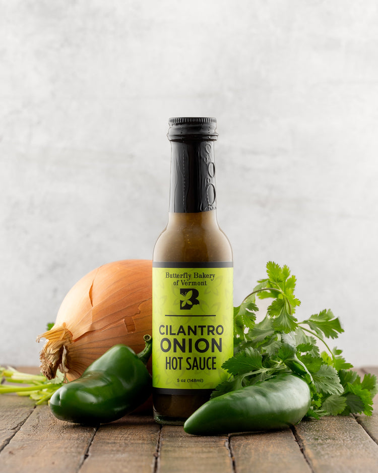 Butterfly Bakery of Vermont Cilantro Onion Hot Sauce