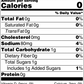 Nutritional label for Maple Sparkle Sriracha Pride Hot Sauce - Butterfly Bakery of Vermont