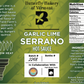 Garlic Lime Serrano Hot Sauce - Butterfly Bakery of Vermont