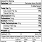 Nutritional label for Butterfly Bakery of Vermont Maple Spice Snaps