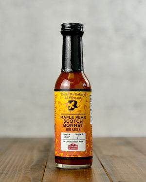 Maple Pear Scotch Bonnet Hot Sauce
