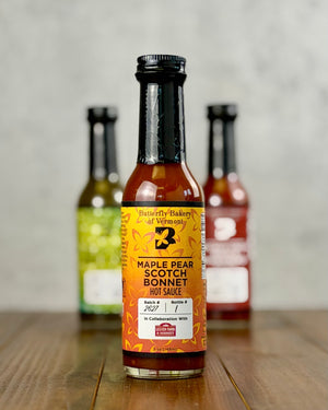 Maple Pear Scotch Bonnet Hot Sauce