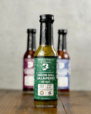 Onion Dill Jalapeño Hot Sauce