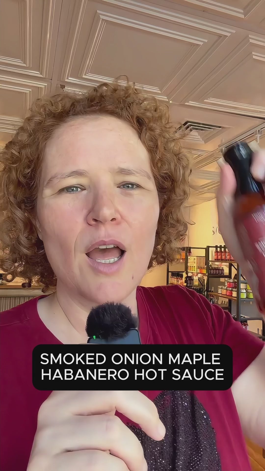 Claire talks about a new micro sauce, Smoked Onion Maple Habanero.