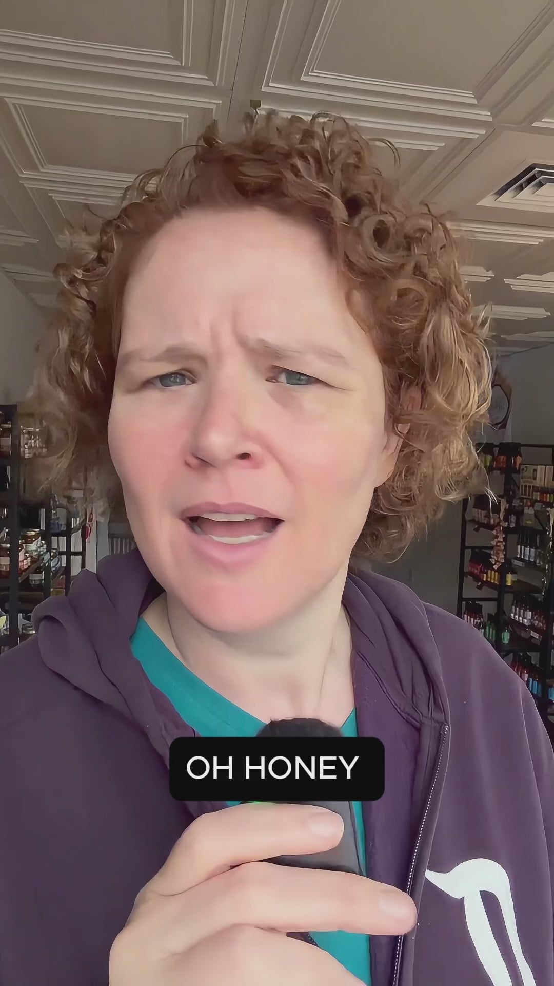 Video of Claire Georges talking about Honey Habanero Strawberry hot sauce from Butterfly Bakery of Vermont