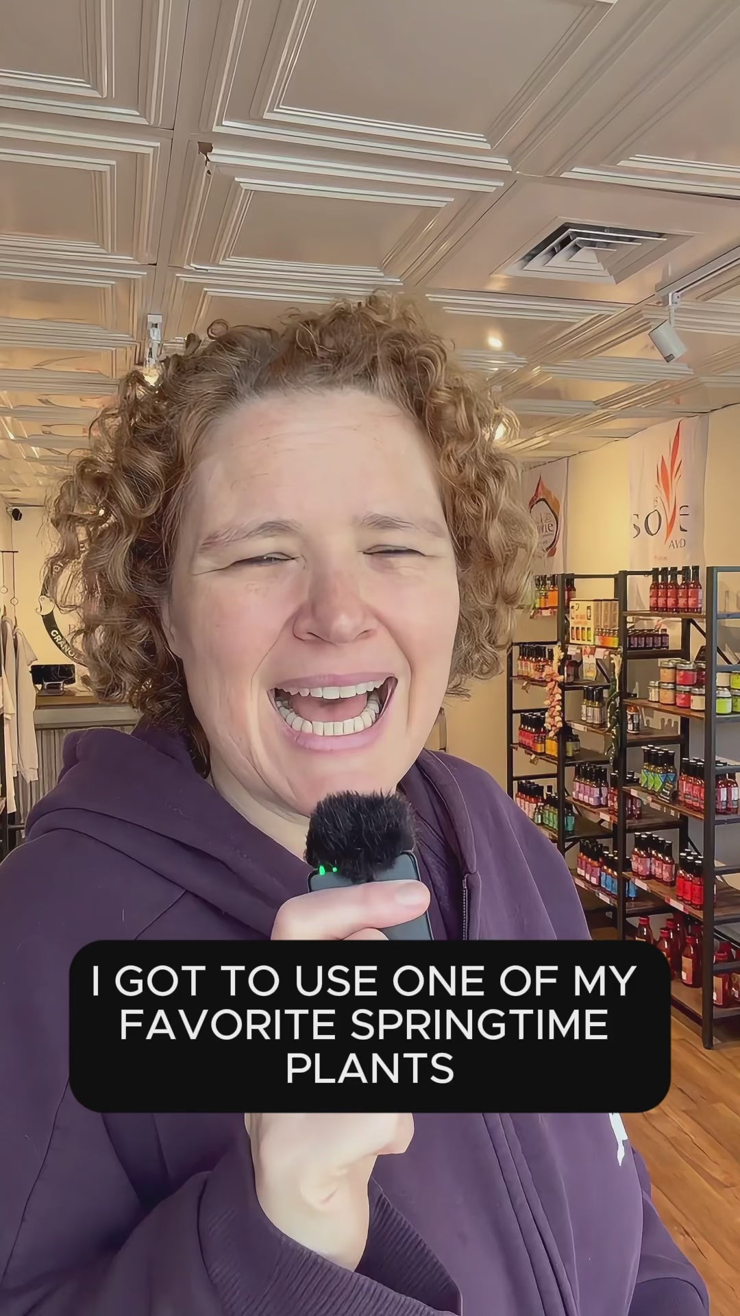 Video of Claire Georges talking about Rhubarb Ginger hot sauce from Butterfly Bakery of Vermont