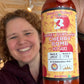 Video of Claire Georges talking about Honey Cortland Cherry Bomb hot sauce from Butterfly Bakery of Vermont