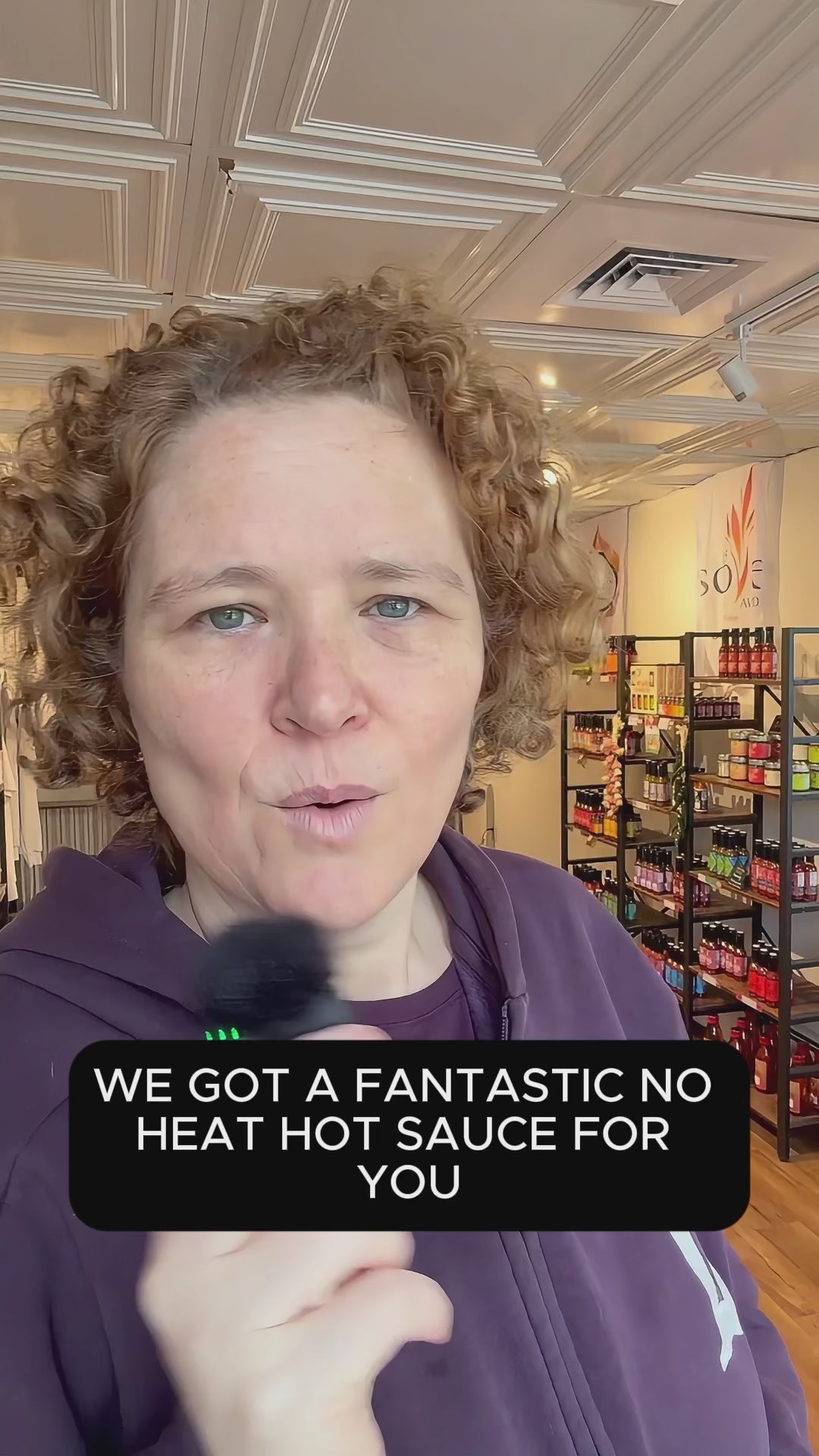 Video of Claire Georges talking about Vermont Paprika hot sauce from Butterfly Bakery of Vermont