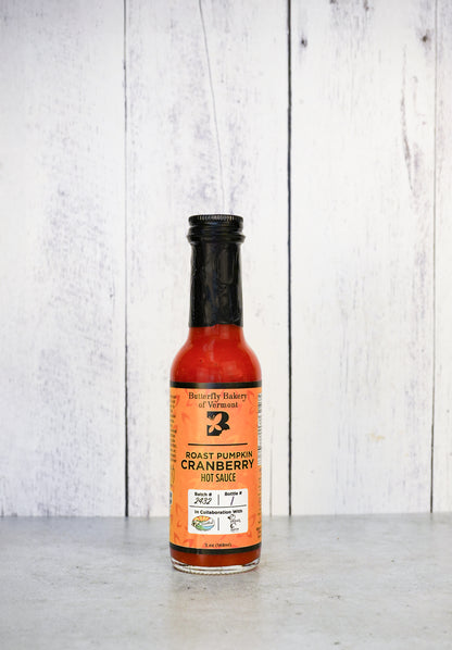 Roast Pumpkin Cranberry Hot Sauce - Butterfly Bakery of Vermont