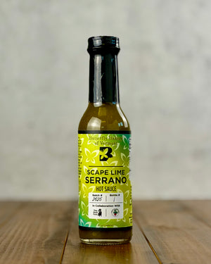 Scape Lime Serrano Hot Sauce