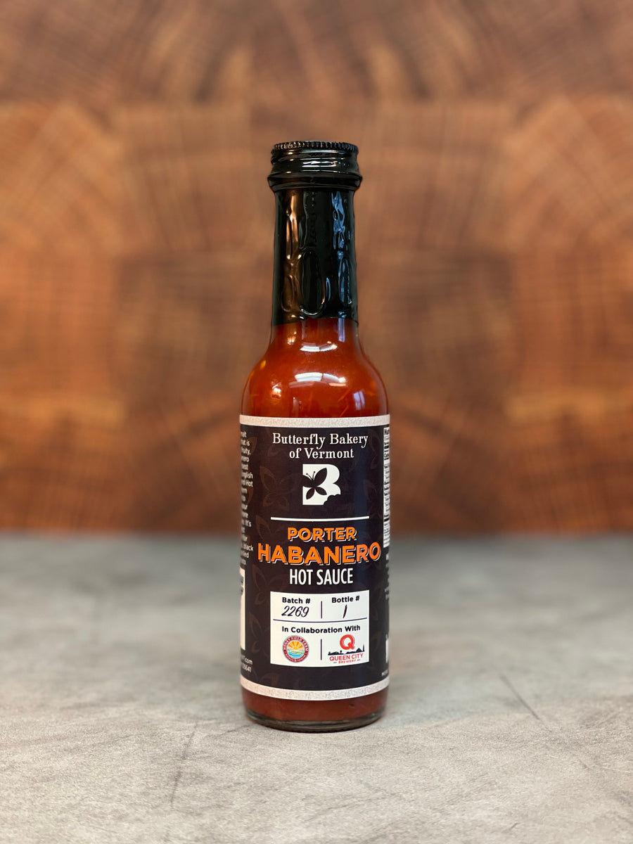 Porter Habanero Hot Sauce - Butterfly Bakery of Vermont
