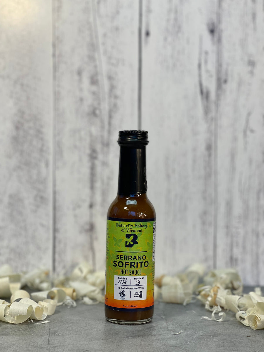 Serrano Sofrito Hot Sauce - Butterfly Bakery of Vermont