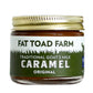 2oz jar of Fat Toad Farm Original caramel with a white background