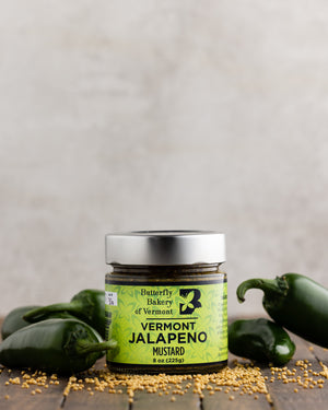 Vermont Jalapeno Mustard - Butterfly Bakery of Vermont